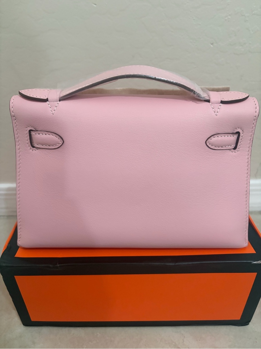Source Unknown Elegant Pink Top-Handle Women’s Bag - Picture 3 of 7
